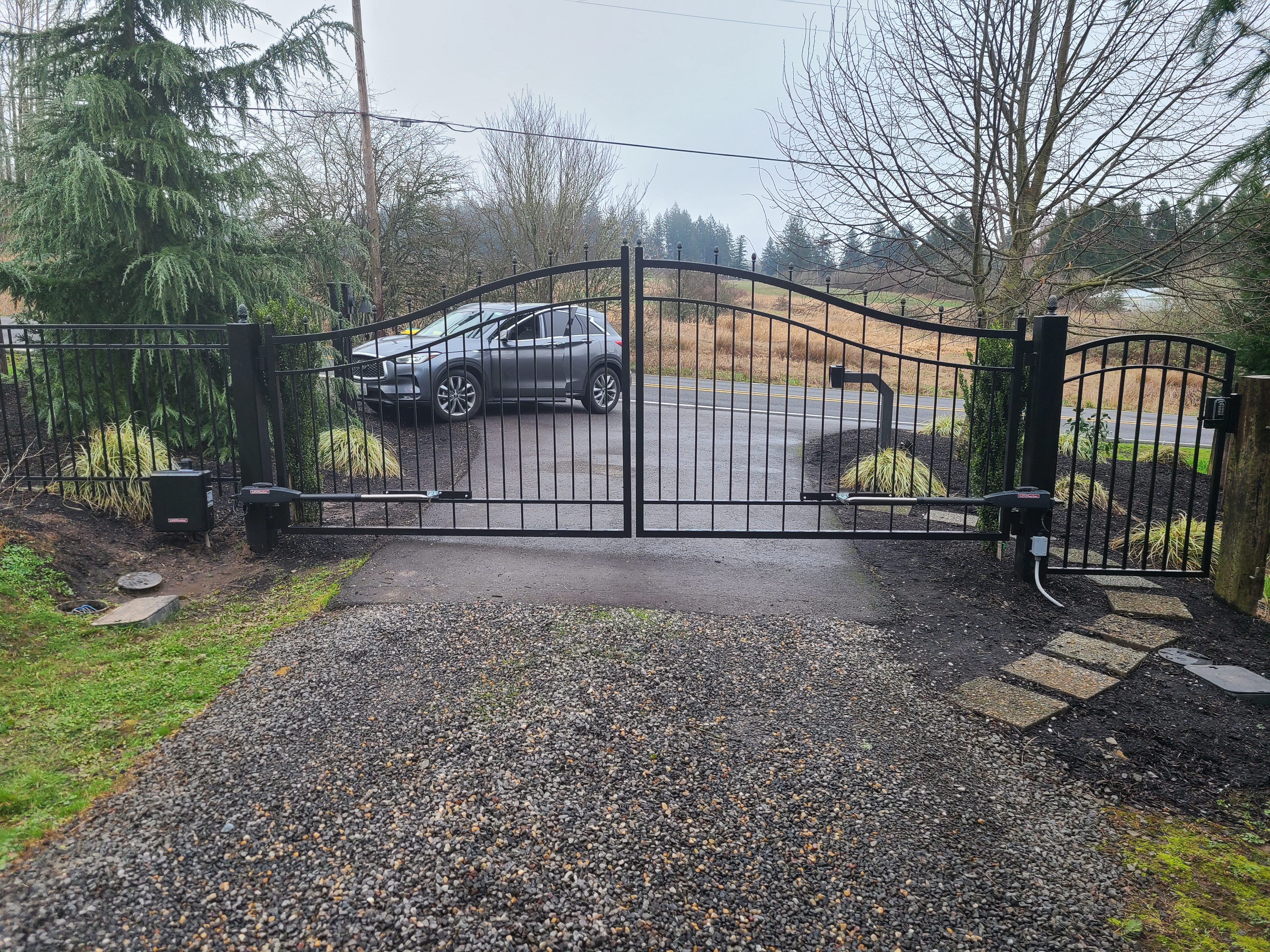 Solar-Powered Gate System Installation in Cane Island, Fulshear TX - Image 5